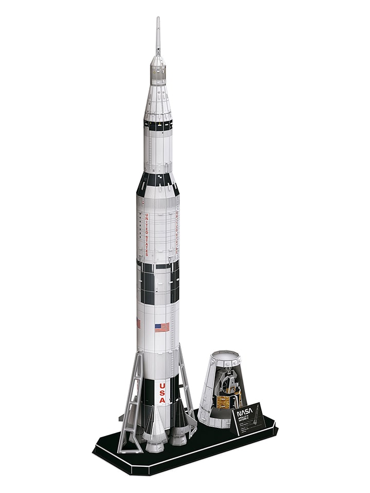 MGM 136tlg. 3D-Puzzle "Space Misson Apollo V" - ab 8 Jahren - onesize