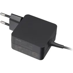 ASUS ADAPTER 45W 19V 2PIN 4PHI EU (45 W), Notebook Netzteil, Schwarz