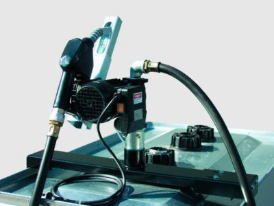 Elektropumpe CEMO, ca 50 l/min, 230 V, selbstansaugend, 4 m Befüllschlauch, passend für UNI-/MULTI-Tank 750/1000 l