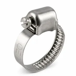 Mini Schlauchschelle R+S Typ 180 Edelstahl V2A Bandbreite 5mm - 38-49 mm