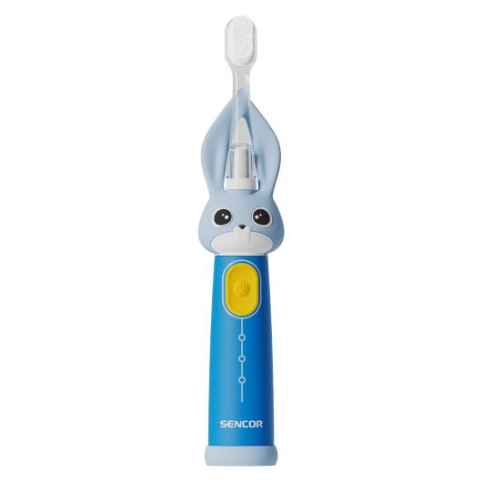 Sencor SOC 0810BL blau / Elektrische Kinderzahnbürste / 12.000 Schwingungen / IPX7 / 1x AAA (8590669352753)
