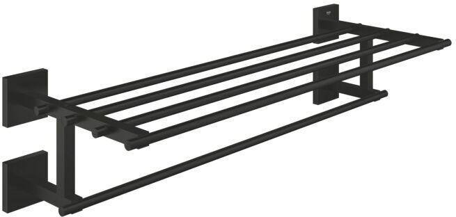 Grohe Start Cube Handtuch-Ablage 410992430 mattschwarz