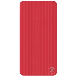 TRENDY SPORT ProfiGymMat 120x60x1,0 cm Rot ohne Ösen