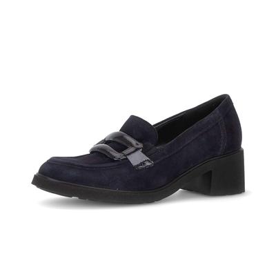 Loafer GABOR "Loafer", Damen, Gr. 36, blau, Schuhe Loafer