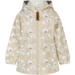 STERNTALER Farbwechsel Regenjacke Wolken, Größe 74 in Beige beige