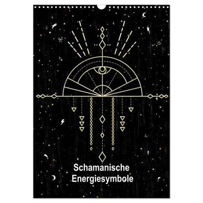 Schamanische Energiesymbole (Wandkalender 2026 DIN A3 hoch), CALVENDO Monatskalender