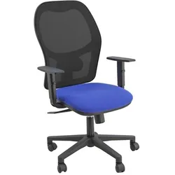 Unisit, Bürostuhl, HUBBLE HUVE Gepolsterter Sitz Mesh-Rückenlehne (42 - 54 cm)