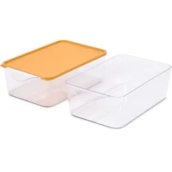 Tchibo - 2 Ordnungskörbe für den Kühlschrank - gelb