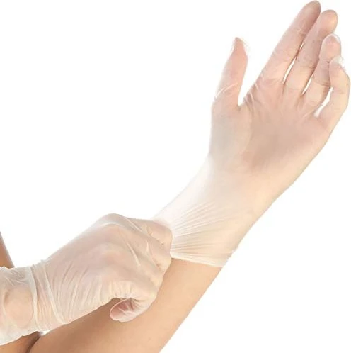 HYGOSTAR unisex Einmalhandschuhe IDEAL transparent Größe XL 100 St.