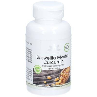 Boswellia Myrrhe Curcumin Tabletten 150 St