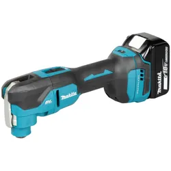 Makita Akku-Multifunktionswerkzeug 18V / 5,0 Ah, 2 Akkus + Ladegerät + Zubehör-Set im MAKPAC - DTM53RTJX1