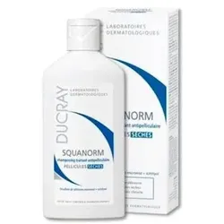 Ducray, Shampoo, Squanorm Trockene Schuppen Shampoo 200ml (Flüssiges Shampoo, 200 ml)