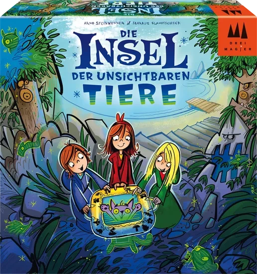 Schmidt Spiele Drei Magier: Die Insel der unsichtbaren Tiere