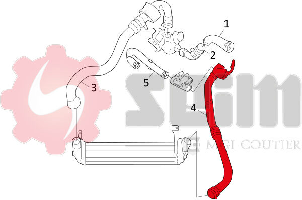 Seim Ladeluftschlauch 981568 Für Renault