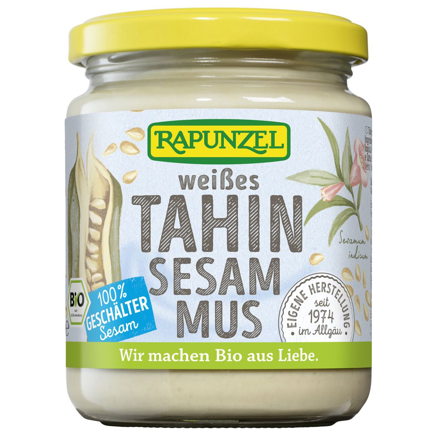 Rapunzel Bio Tahin weiß 250 g Creme