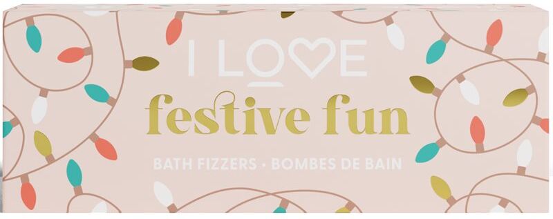I Love Special Moments Festive Fun bath bomb fragrance Cinnamon, Pumpkin Spice, Gingerbread 3x150 g