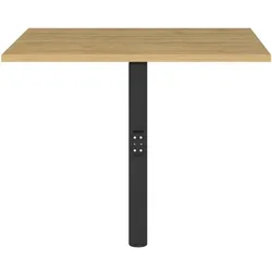Germania-Werke Eckverbindung höhenverstellbar (mechanisch) »Agenda Home« braun, 80x91x80 cm