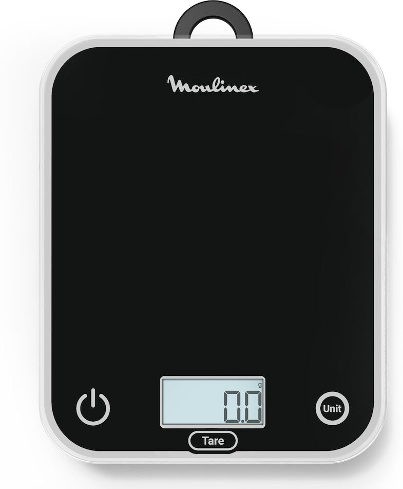 Moulinex Bilancia Da Cucina Optiss Black 5Kg Auto-Spegnimento Antigraffio