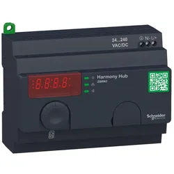 Schneider Electric ZBRN2 Harmony Hub, Empfänger für Funkgeräte, Gateway, 24-240V ACDC, Modbus seriell, 2,4 GHz