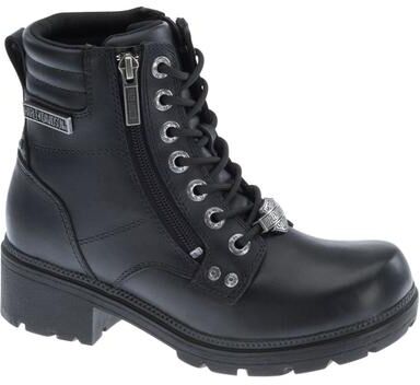 Harley-Davidson Inman Mills - Womens 11 Black Boot Medium
