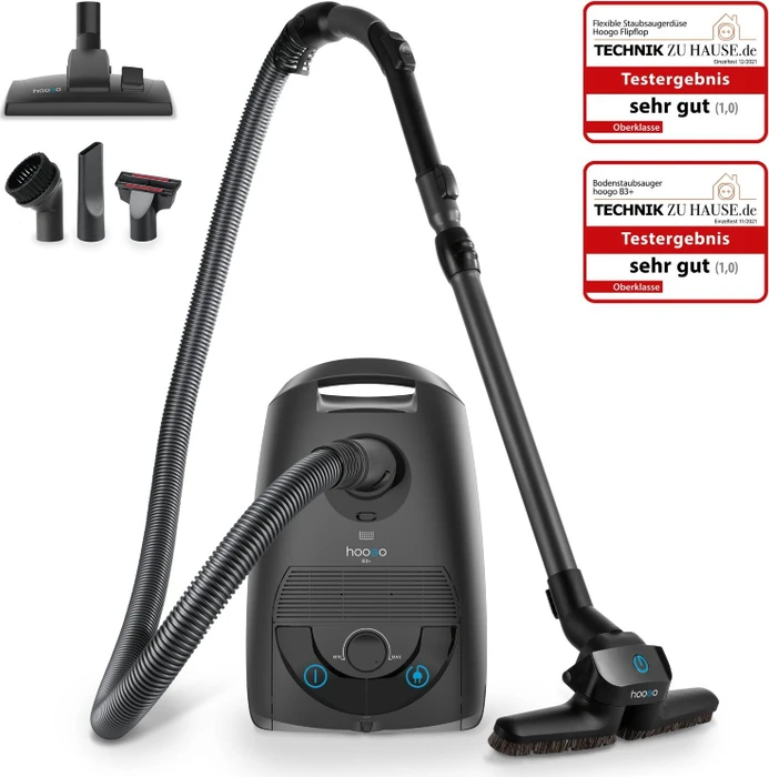 Hoogo HGO B3+ Bodensauger anthrazit (BB321)