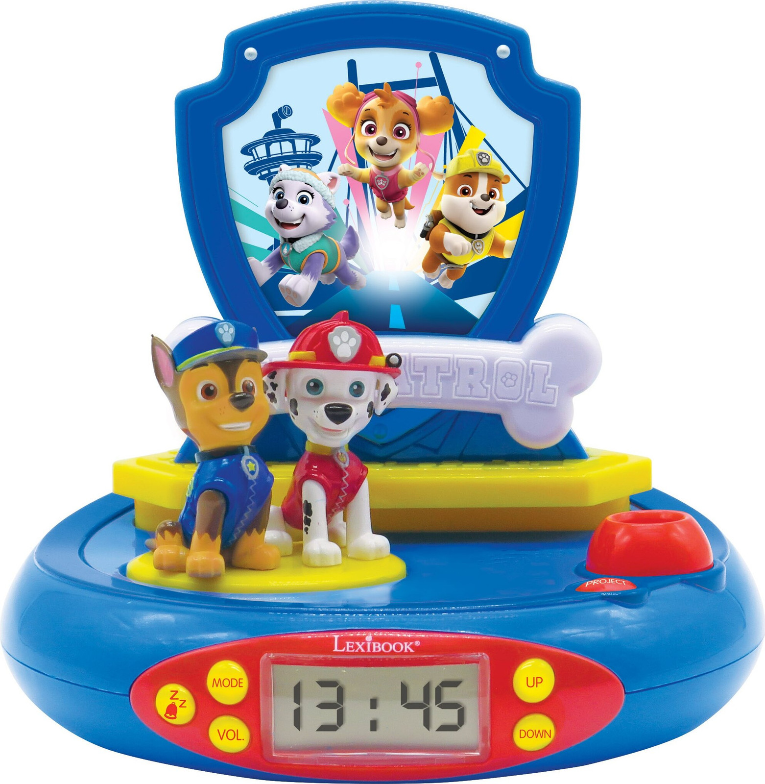 Lexibook PAW Patrol Projector Wekker met Geluid voor de Kinderkamer