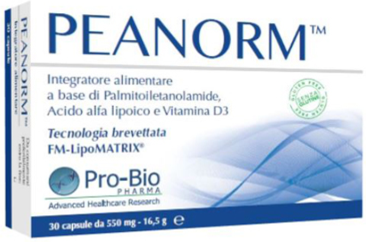 BIO + PEANORM 30 Cps 550mg