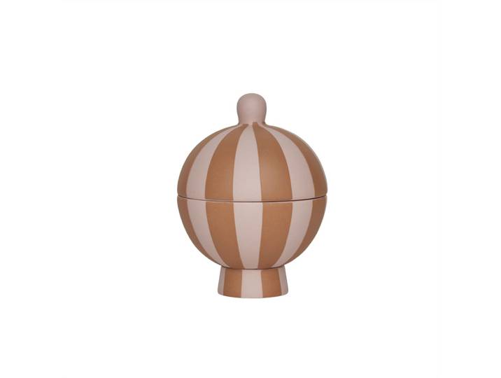 Bonbonnière en grès 8.5xH11.5cm