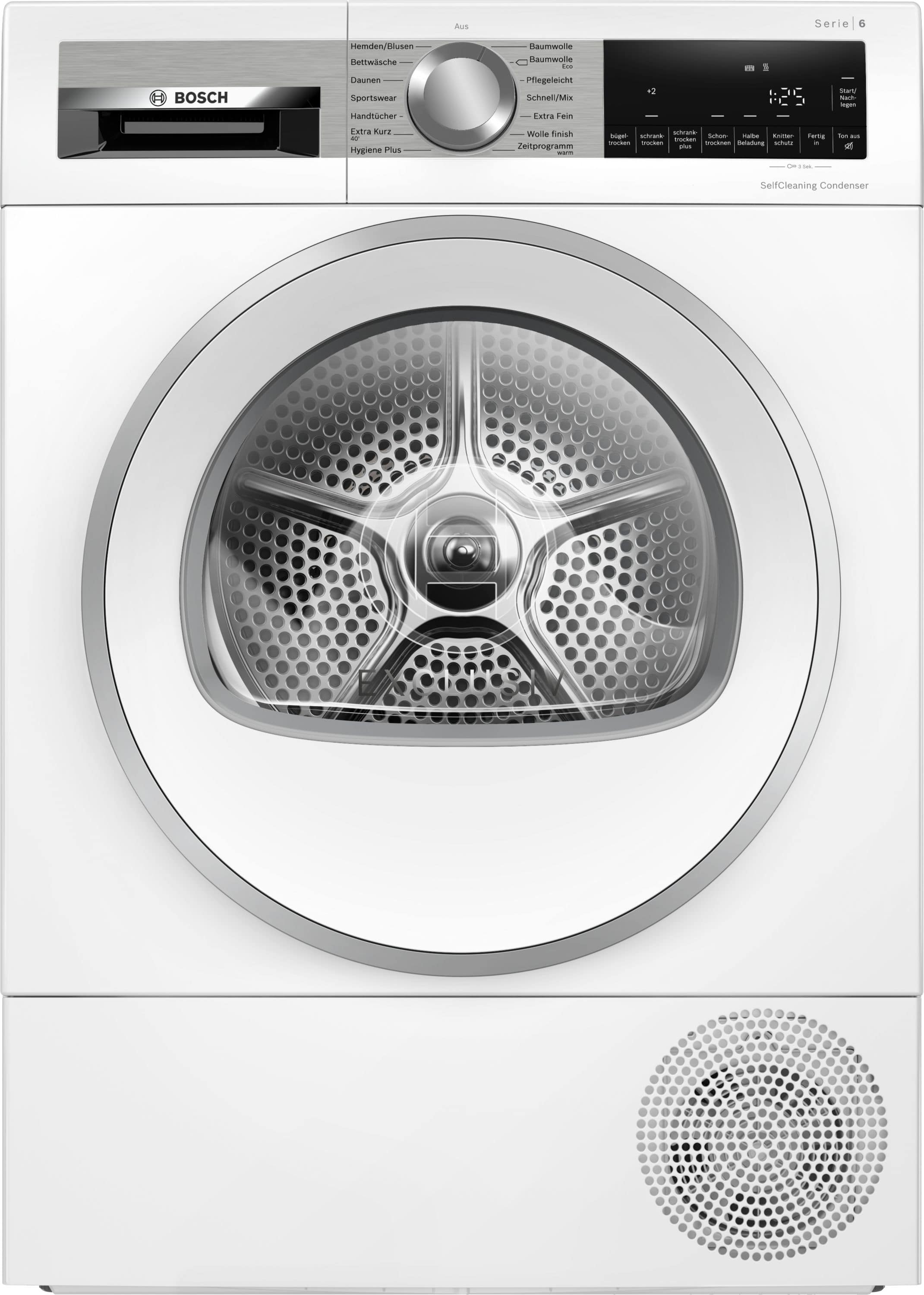 Bosch Serie 6 WQG235D90 Wärmepumpen Trockner Frontlader AutoClean jetzt zusätzlich 75¤ Cashback sichern*!