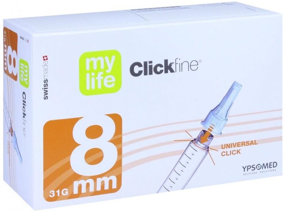 Mylife Clickfine Pen-nadeln 8 mm
