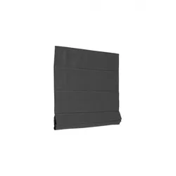 Basic Raffrollo Faltrollo 50x175 cm Anthrazit Raffgardine