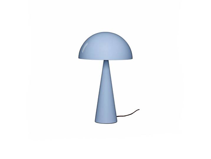 Mush tafellamp, ijsblauw, metaal, hoogte 50 cm - HÜBSCH - Woonkamer - Modern - 1 lamp