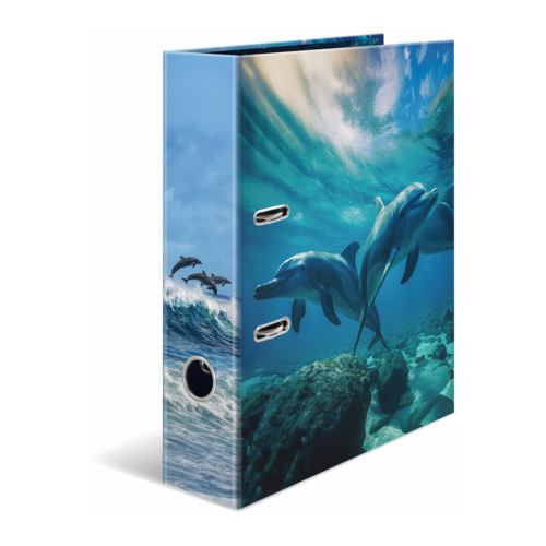 HERMA Ordner A4 Karton Delfin