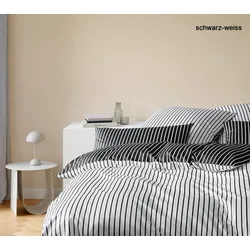 Elegante Mako-Satin Bettwäsche Lined
