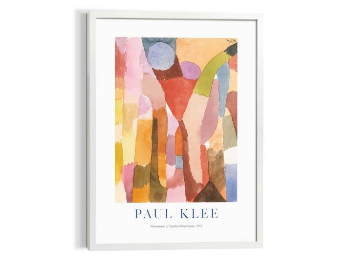 Leinwandbild REINDERS Paul Klee I , bunt (farbe bild(er): bunt), B:50cm H:70cm T:2,2cm, MDF, Bilder, Leinwandbild