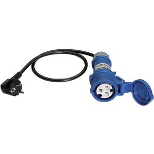 Benning Messadapter 044143, passiv, 16A CEE 3-polig, für Gerätetester ST 710, 725, 750