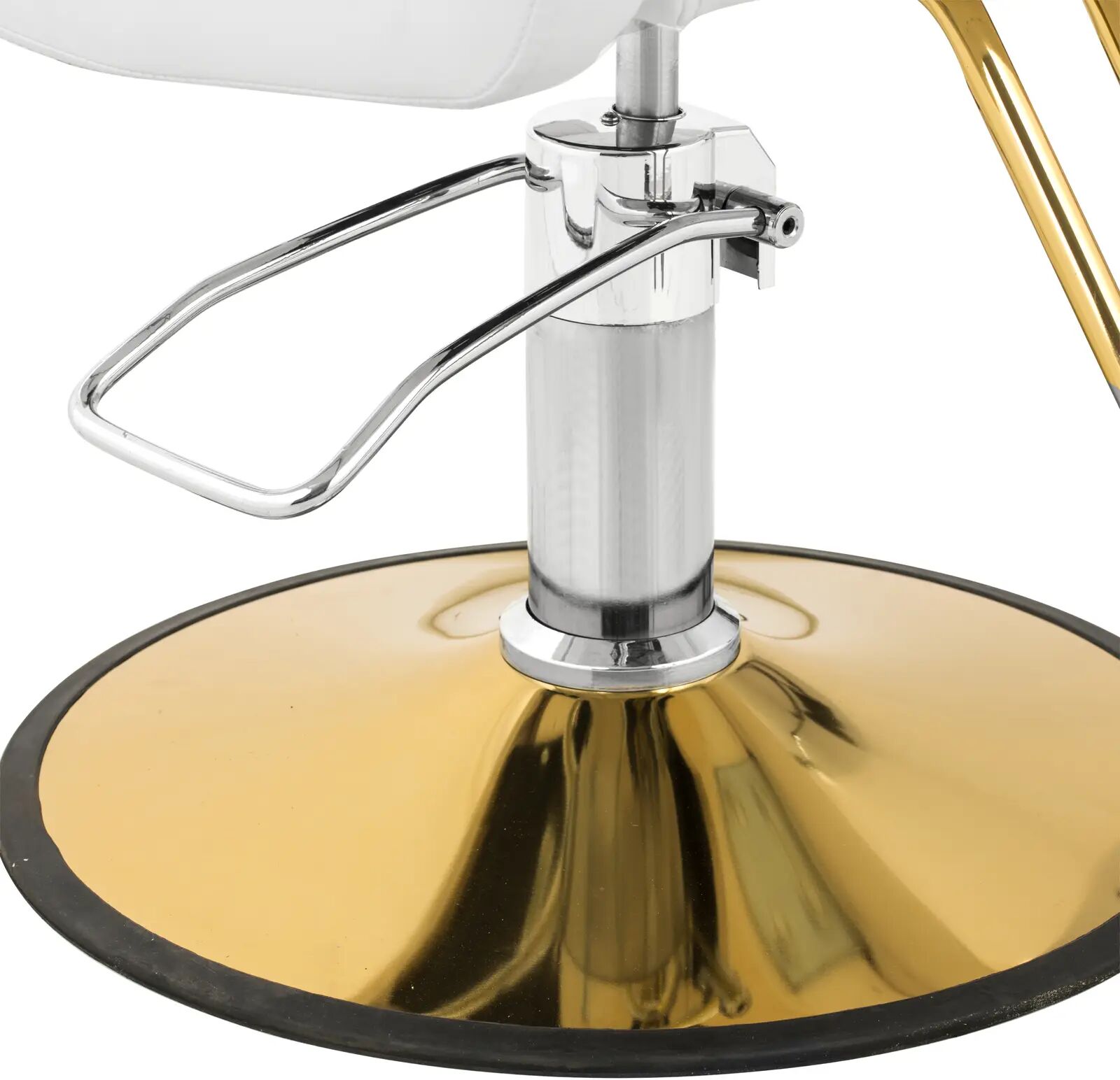 physa Friseurstuhl mit Fußstütze - 53 - 64 cm - 180 kg - Weiß PHYSA BARTON WHITE