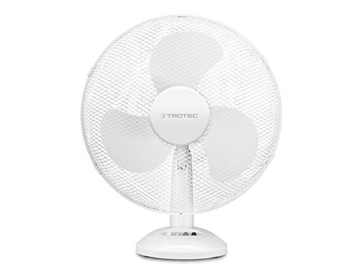 TROTEC Tafelventilator TVE 14 met 3 snelheden, automatische 90°-oscillatie functie, uitschakelbaar