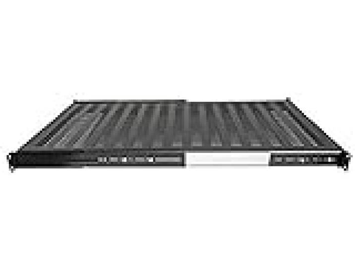 Intellinet 19 inch Sliding Shelf, 1U, 800 to 1000 mm Depth, Shelf Depth 550mm, Black