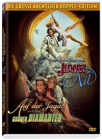 Kathleen Turner - Auf der Jagd nach dem grünen Diamanten & Auf der Jagd nach dem Juwel vom Nil (2 DVDs) - Preis vom 09.10.2026 07:28:09 h