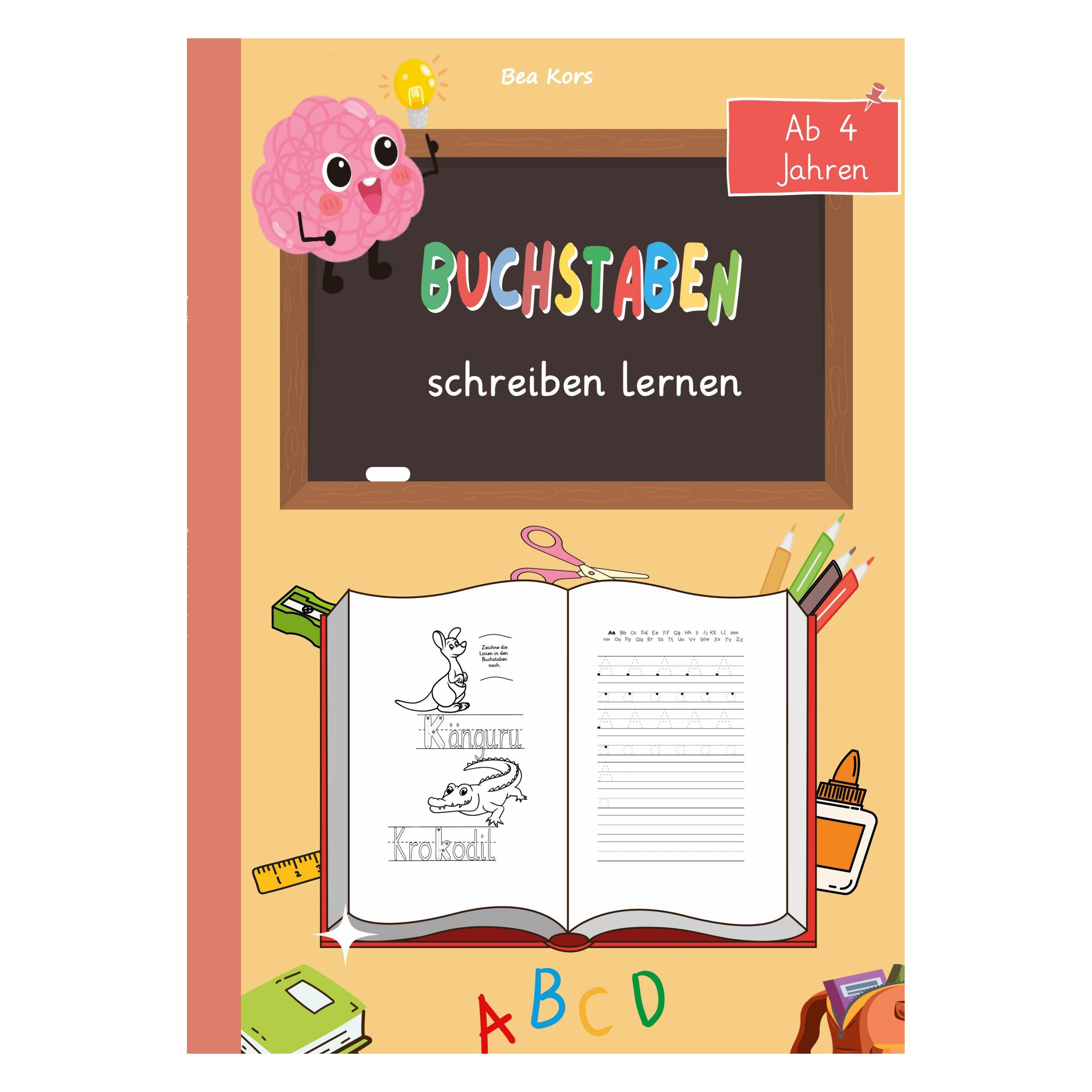 Via Tolino Media Kors:Buchstaben schreiben lernen - Spie (Deutsch, Softcover, Bea Kors) (64890935)
