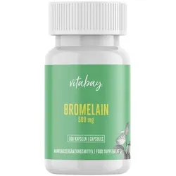 BROMELAIN 500 mg 1200 F.I.P aus Ananas vegan Kaps. 100 St
