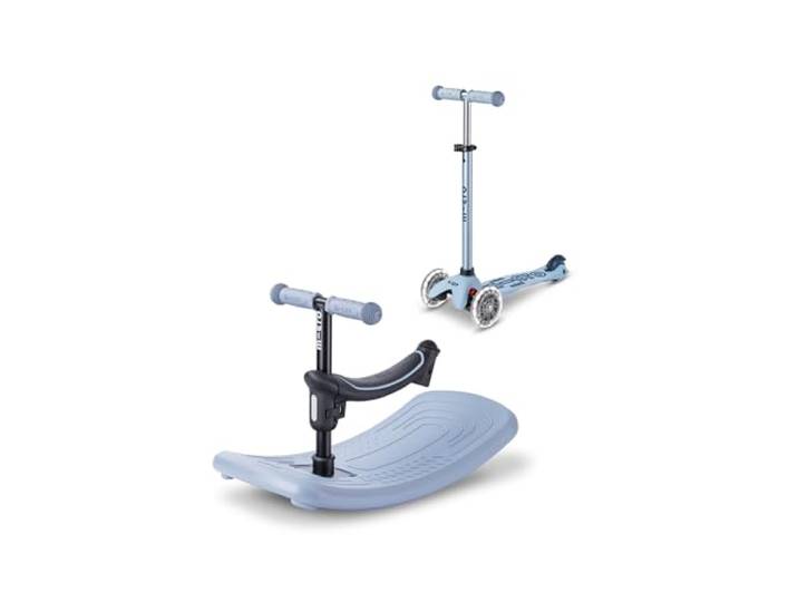 Micro, Mini Deluxe Rock & Go LED, 3-Rad-Kinderroller, 1–6 Jahre