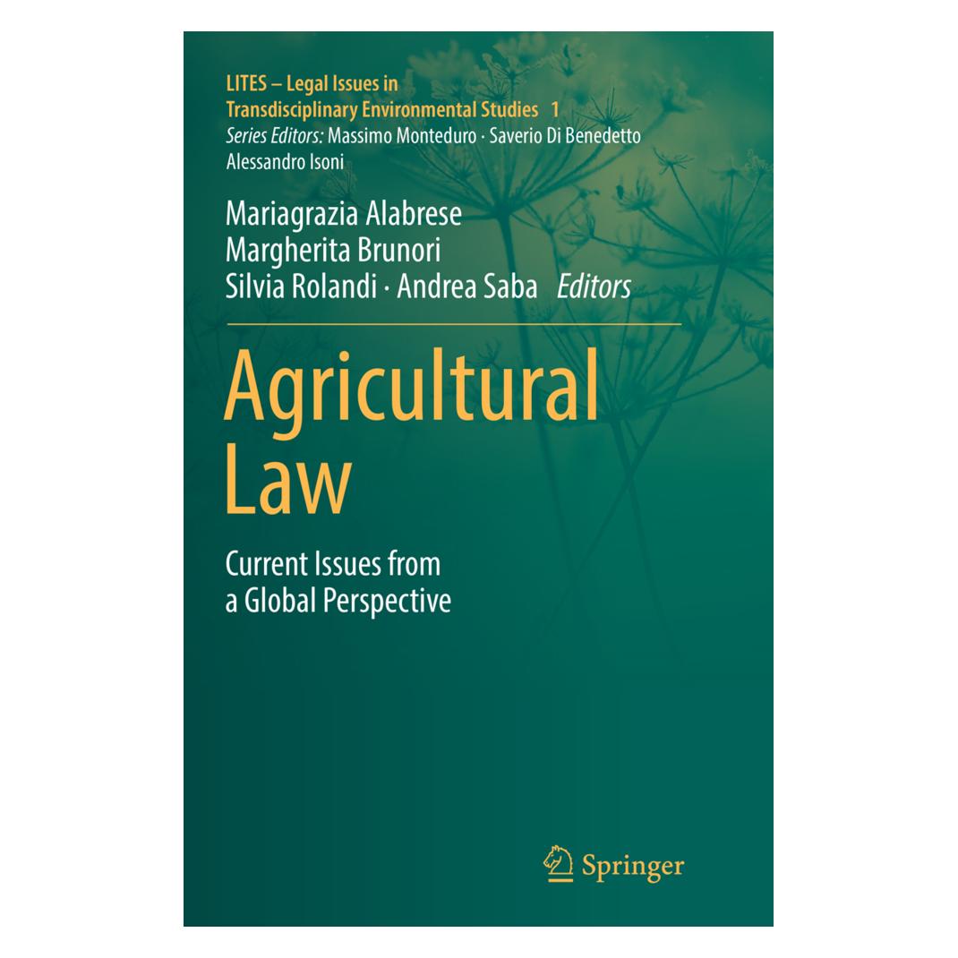 Springer Agricultural Law (Englisch, Softcover, Andrea Saba) (56051362)