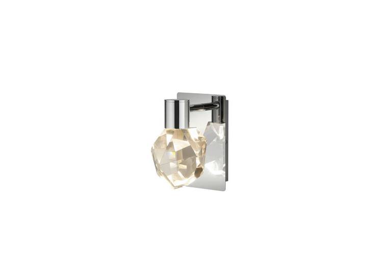 Trio Leuchten Wandleuchte, Chromfarben, Metall, 11.0x17.5x16 cm, Lampen & Leuchten, Innenbeleuchtung, Wandlampe, Wandlampen