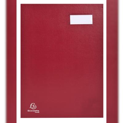 Exacompta 24244E Unterschriftenmappe Direktion, 24 Fächer, 24x32cm - Bordeauxrot