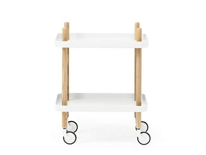 Normann Copenhagen Block Serviertisch Weiß 64 x 50 x 35 cm