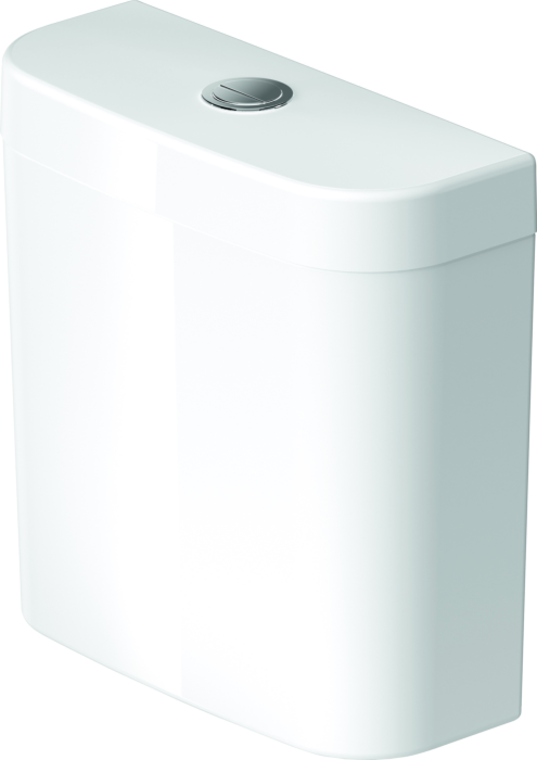 Duravit Happy D.2 Spülkasten 09340000051 Anschluss rechts oder links, weiss, wondergliss