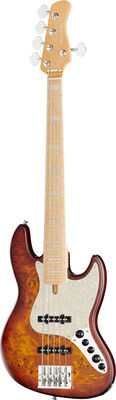 Marcus Miller V7 Swamp Ash-5 Reissue TS Tobacco Sunburst