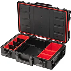 Tool Brothers, Werkzeugkoffer, Toolbrothers RHINO XXL Werkzeugkoffer ECO Basic Höhe M modularer Organizer 585 x 385 x 190 mm 15,4